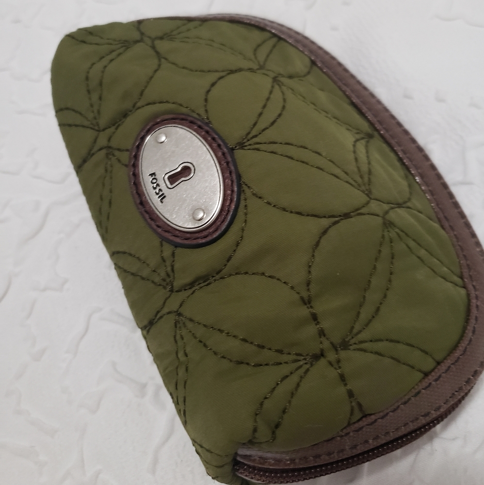 Fossil Travel Bag/Cosmetic bag for Purse
